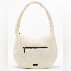 Athleta All About Sherpa Oversized Crossbody Hobo